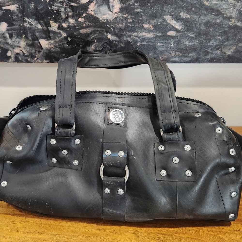 English Retreads- mini duffle